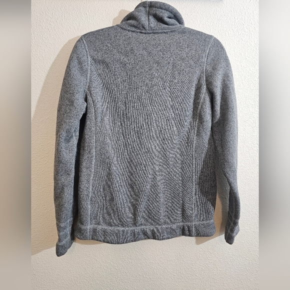 The North Face Logo Gray Full-Zip Hoodie - Picture 5 of 8